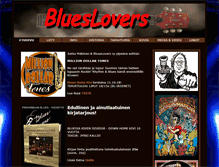 Tablet Screenshot of blueslovers.org